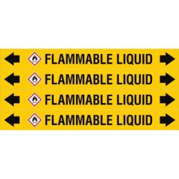 ASMEPM-26X230MM-FLAMMABLE LIQUID