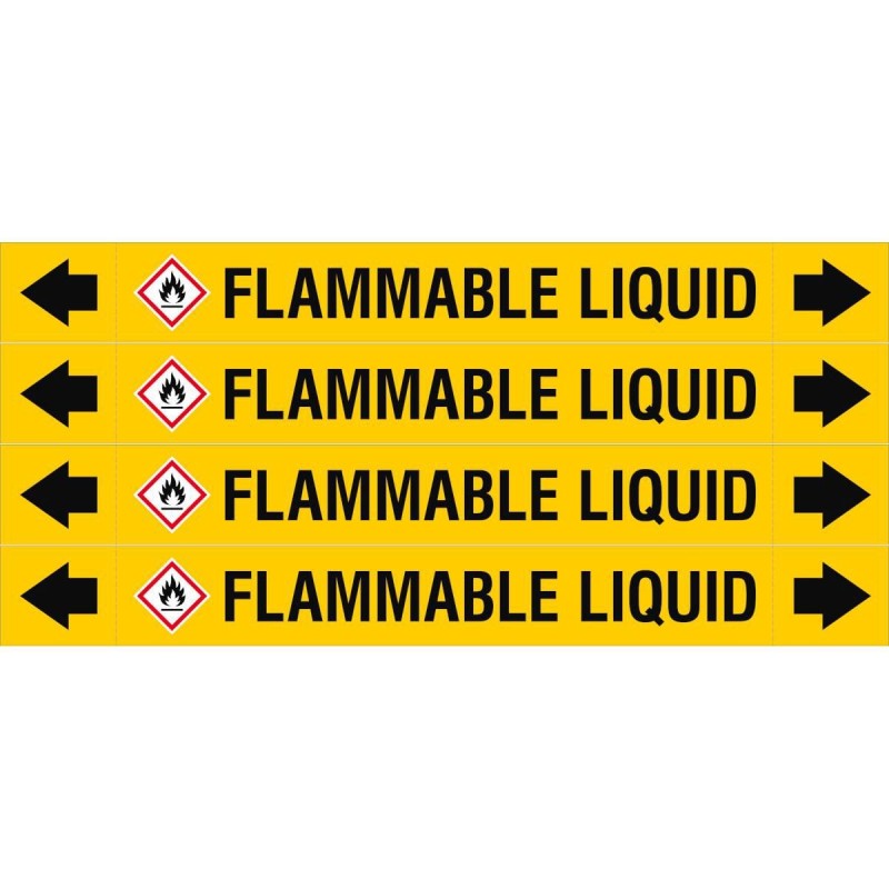 ASMEPM-26X230MM-FLAMMABLE LIQUID