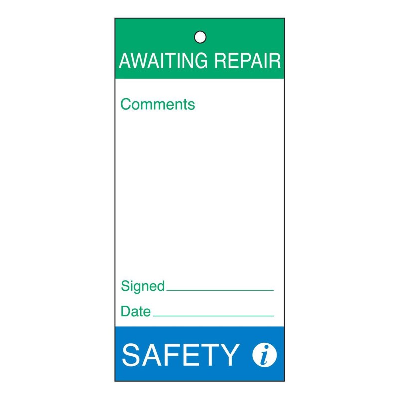 TAG-E-_AWAITING_REPAIR.-75X160MM